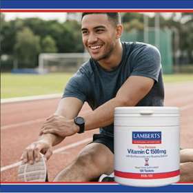 Lamberts Vitamin C 1500mg Time Release with Bioflavonoids 120 Tablets