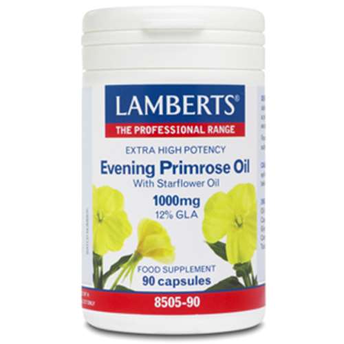Lamberts Extra Potency Evening Primrose Oil & Starflower Oil (90)