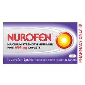 Nurofen Migraine Maximum Strength Caplets (12)