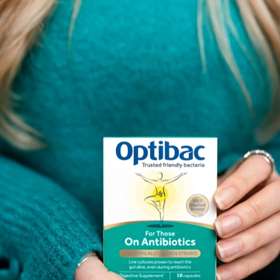 OptiBac Probiotics For Those On Antibiotics 10 Capsules