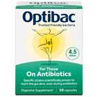 Optibac Probiotics For Those On Antibiotics 10 Capsules