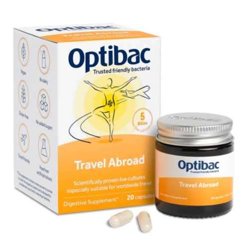 Optibac Probiotics Travelling Abroad 20 Capsules