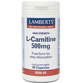 Lamberts L-Carnitine 500mg 60 capsules