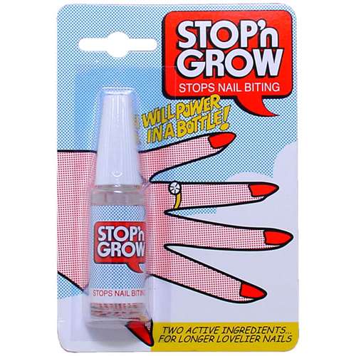 Stop 'n Grow Stops Nail Biting