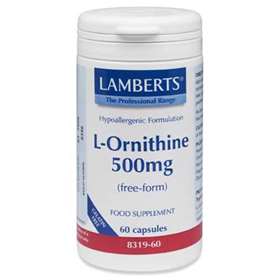 Lamberts L-Ornithine 500mg (60)