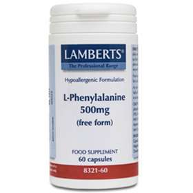 Lamberts L-Phenylalanine 500mg 60 capsules