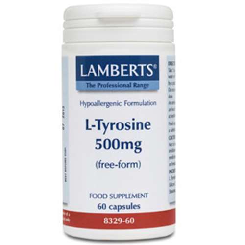Lamberts L-Tyrosine 500mg 60 capsules