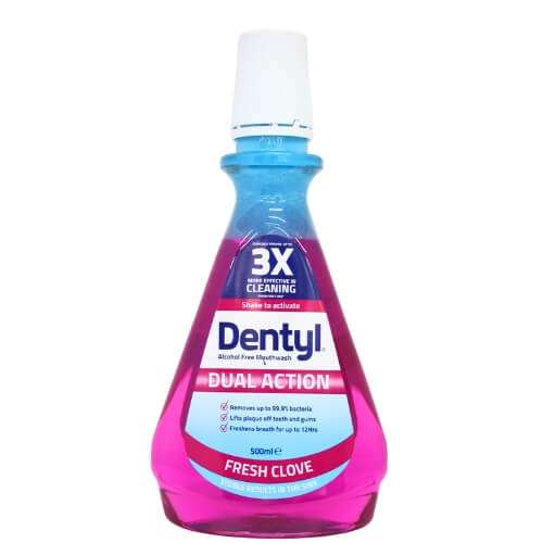 Click to view product details and reviews for Dentyl Mouthwash Clove 500ml.