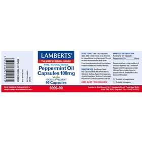 Lamberts Peppermint Oil Capsules 100mg (90)