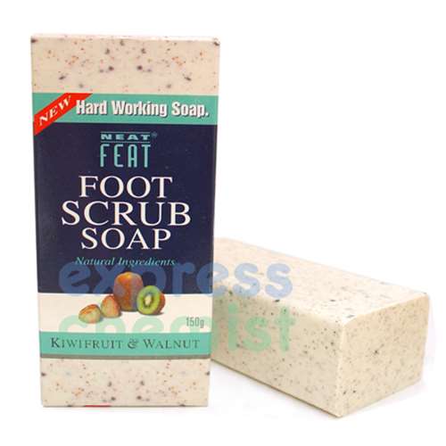 Neat Feat Foot Scrub Soap 150g ExpressChemist.co.uk Buy Online