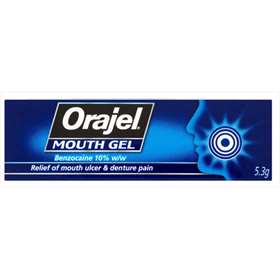 Orajel Mouth Gel 5.3g (Blue Label)