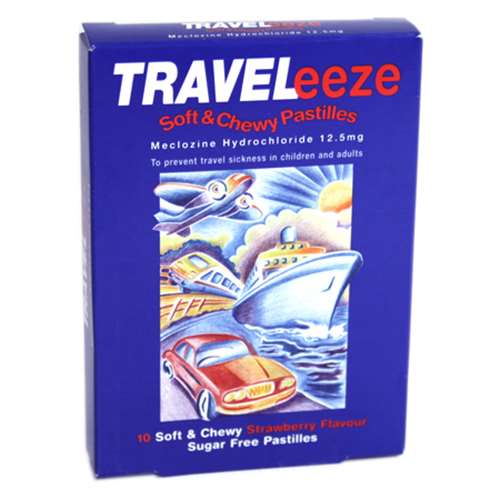 Traveleeze Travel Sickness Pastilles 10 ExpressChemist.co.uk Buy Online