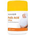 Numark Folic Acid 400µg 90 Tablets