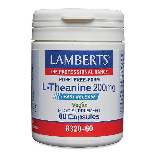 Lamberts L-Theanine 200mg 60 Caplules