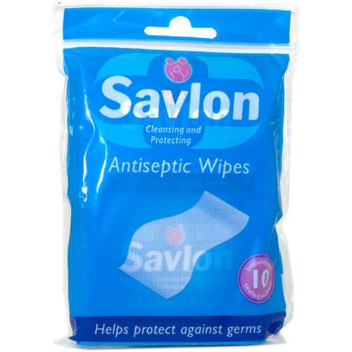 Savlon Antiseptic Wipes 10 ExpressChemist.co.uk Buy Online