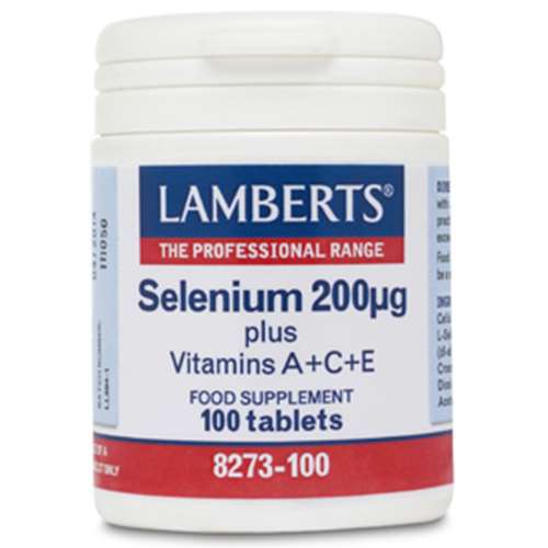 Lamberts Selenium plus Vitamins A+C+E 100 tablets