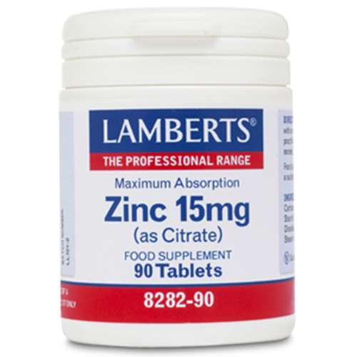 Lamberts Zinc 15mg As Citrate (90)