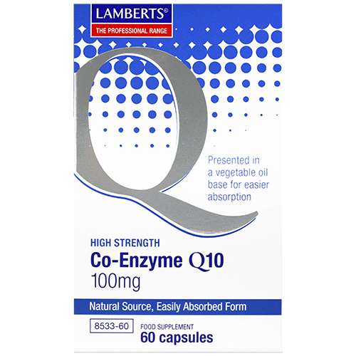 Lamberts Co-Enzyme Q10 100mg 60 capsules