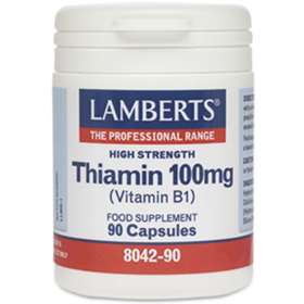 Lamberts Thiamin 100mg (Vitamin B-1) 90 capsules