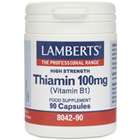 Lamberts Thiamin 100mg (Vitamin B1) 90 Capsules