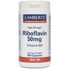 Lamberts Riboflavin 50mg (Vitamin B2) 100 capsules