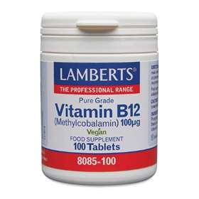 Lamberts Vitamin B12 100µg 100 tablets