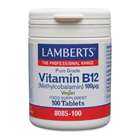 Lamberts Vegan Vitamin  B12 100&micro;g 100 tablets