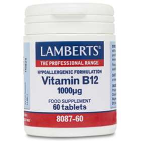 Lamberts Vitamin B-12 1000mcg 60 tablets