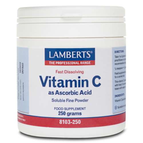 Lamberts Vitamin C as Ascorbic Acid 250g powder
