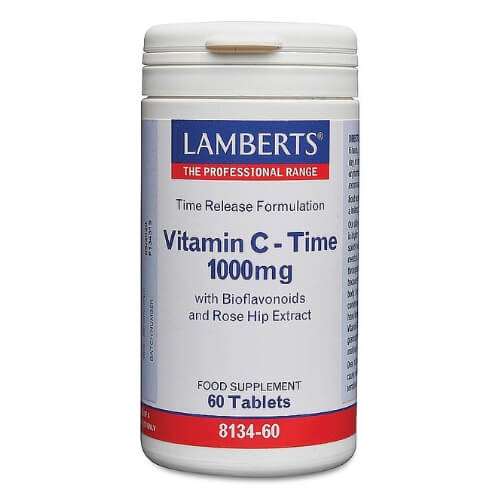 Lamberts Vitamin C Time Release with Bioflavonoids 1000mg (60)