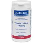 Lamberts Vitamin C Time Release with Bioflavonoids 1000mg 60 Tablets