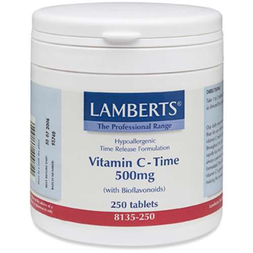 Lamberts Vitamin C 500mg Time Release with Bioflavonoids (250) 8135-250