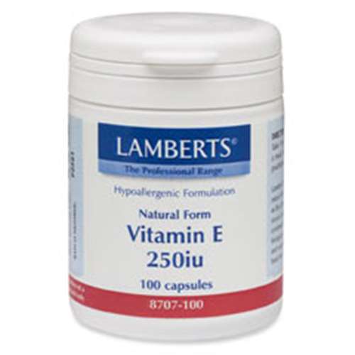 Click to view product details and reviews for Lamberts Natural Form Vitamin E 250iu 168mg 100.