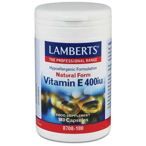Lamberts Natural Form Vitamin E 400iu 268mg (180)