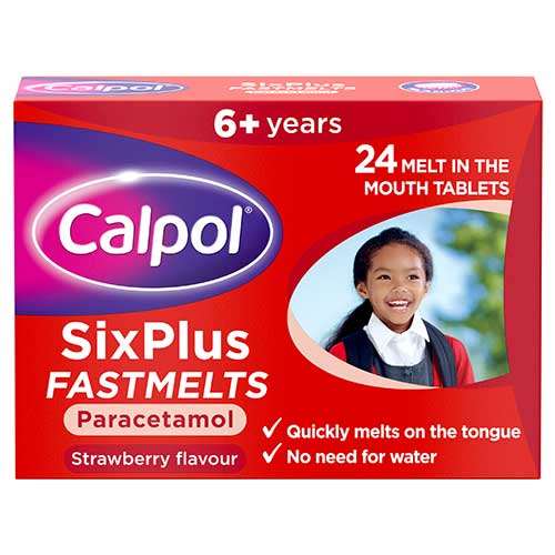 Calpol Six Plus FastMelts 24