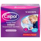 Calpol Sugar Free Infant Suspension 5ml Sachets 12