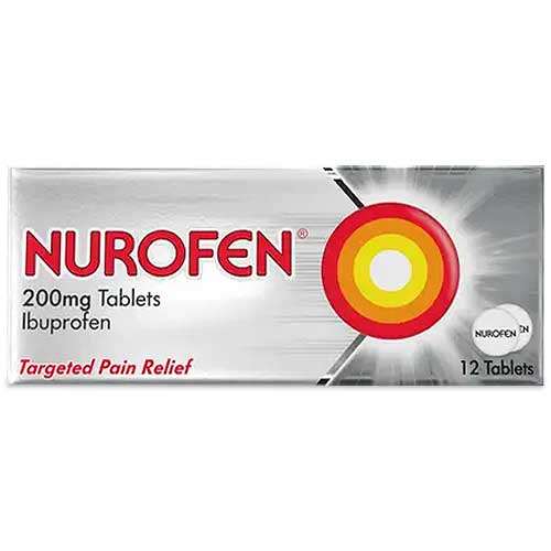 Nurofen Tablets 12 tablets 200mg