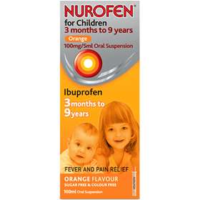 Nurofen for Children Orange Baby 3 Months+ 100ml
