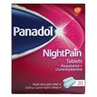 Panadol NightPain Tablets 20