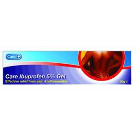 Care Ibuprofen 5% Gel 50g