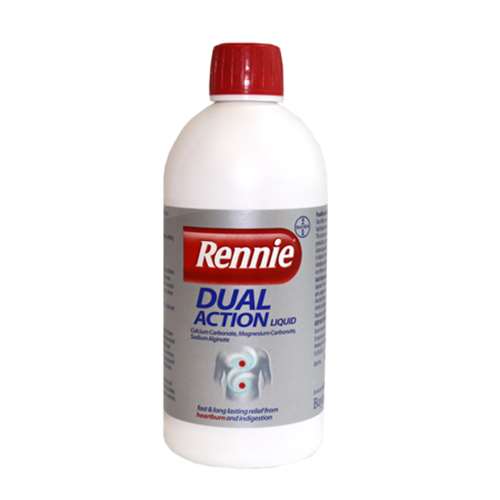 Rennie Dual Action Liquid 500ml ExpressChemist.co.uk Buy Online