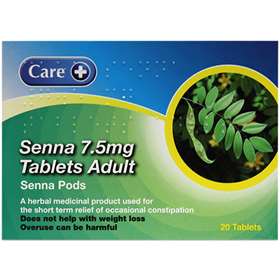 Care Senna 7.5mg Adult Tablets 20