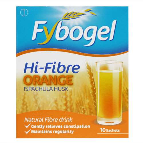 Fybogel Hi Fibre Orange 10