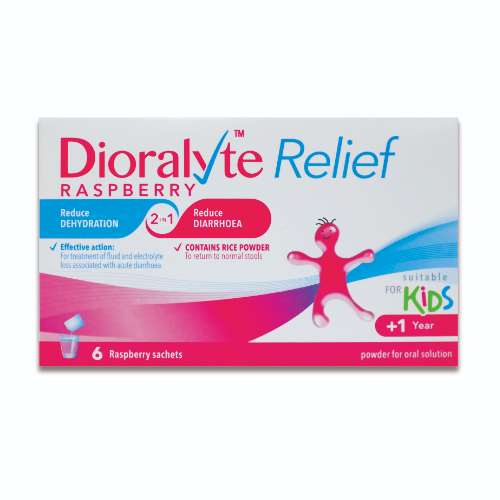 Dioralyte Relief Raspberry (6)