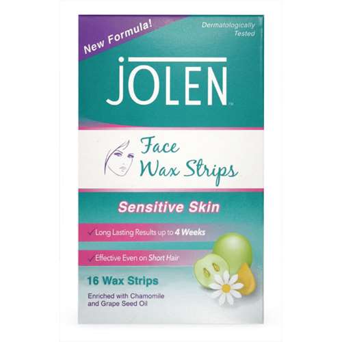 Click to view product details and reviews for Jolen Facial Strip Wax 16 Strips. Click to view product details and reviews for Jolen Facial Strip Wax 16 Strips.