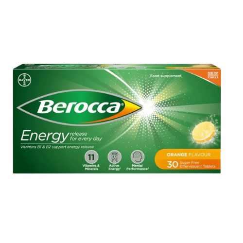 Berocca Orange 30 Effervescent tablets