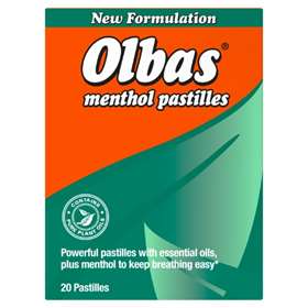 Olbas Menthol Pastilles 20