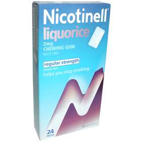 Nicotinell Liquorice 2mg Gum 24 pieces