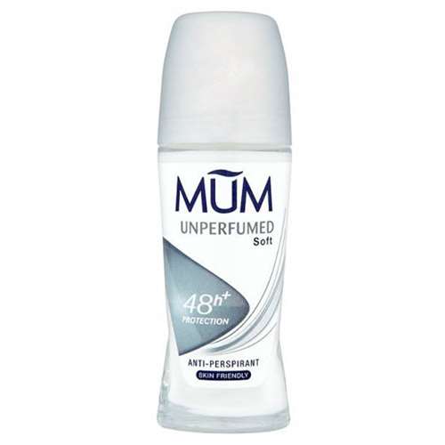 MUM Unperfumed 48hr Anti-Perspirant Roll-on 50ml