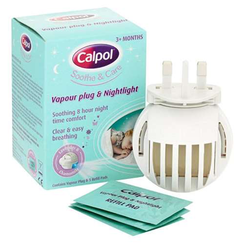Calpol Vapour Plug & Nightlight ExpressChemist.co.uk Buy Online